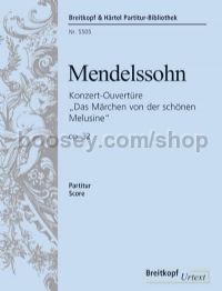 Märchen von der schönen Melusine, op. 32 - Ouvertüre (score)