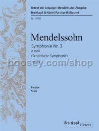 Symphony No. 3 in A minor, op. 56 (score)