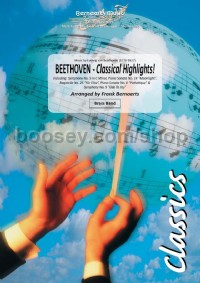 Beethoven- Classical Highlights (Brass Band Score & Parts)