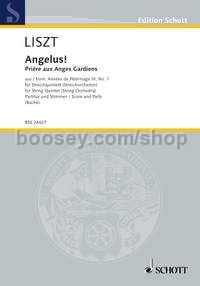 Angelus! - string quartet or string quintet (string orchestra) (score)