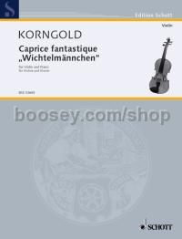 Caprice fantastique Wichtelmännchen - violin & piano