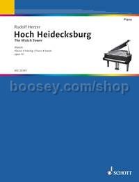 Hoch Heidecksburg op. 10 - piano (4 hands)