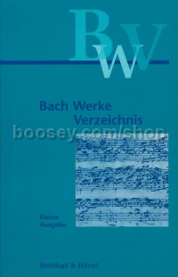 Bach-Werke-Verzeichnis (BWV) (Kleine Ausgabe)