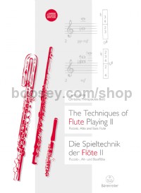 The Techniques of Flute Playing II (Book & CD)