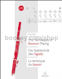 The Techniques Of Bassoon Playing (Book & CD)