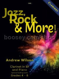 Jazz Rock & More! Clarinet & Piano (Book & CD)