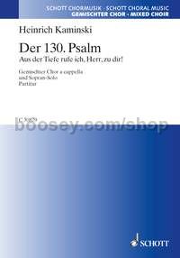 Der 130. Psalm op. 1a (choral score)