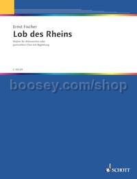 Lob des Rheins - mixed choir (SATTBB) with piano