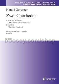 2 Chorlieder GeWV 30 (choral score)