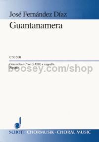 Guantanamera (choral score)