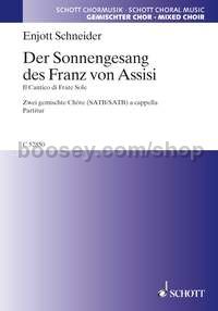 Der Sonnengesang des Franz von Assisi (choral score)