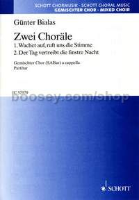 2 Choräle, No. 1 (choral score)