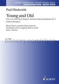 Young and Old - mixed choir (SATB) with piano accompaniment