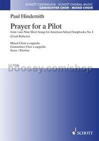 Prayer for a Pilot (choral score)