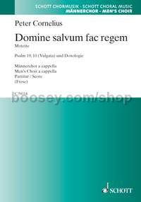 Domine salvum fac regem (choral score)