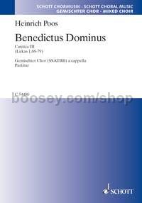 Benedictus Dominus - mixed choir (SSATBB) (score)
