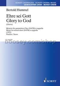 Glory to God (Gloria) (choral score)