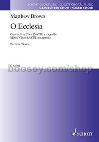 O Ecclesia (choral score)