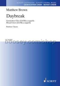 Daybreak (choral score)
