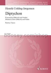 Diptychon - female choir (SMezA) & violin