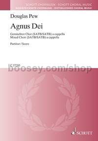 Agnus Dei - double chorus (SATB/SATB)
