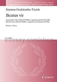 Beatus vir - SATB soli with SSAATTBB choir a cappella