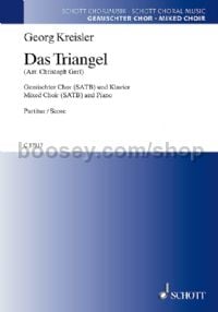 Das Triangel (SATB & Piano)