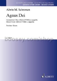 Agnus Dei (SSAATTBB a cappella)
