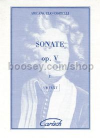 Sonate Op.V, Volume I, for Violin and Continuo