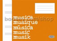Quaderno di Musica (Block, Cahier de Musique)