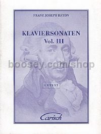 Klaviersonaten, Volume III