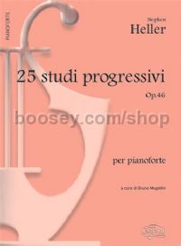 25 Studi Progressivi Op.46, per Pianoforte