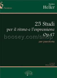 25 Studi Per Il Ritmo E L'Espressione Op 47