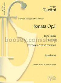 Sonate Op.I -Parte Seconda N.7-12 per Violino e B