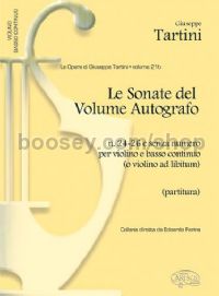 Sonate del Volume Autografo, N.24-26
