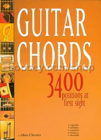 Guitar Chords - 3400 Positions At First Sight