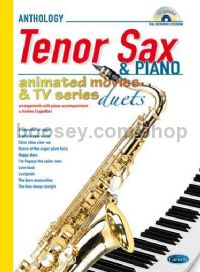 Animated Movies and TV Duets for Tenor Sax & Piano