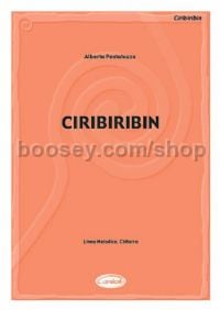Ciribiribin Melody Lines & Guitar Sheet