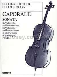 Sonata in D minor - cello & basso continuo