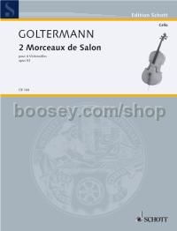 2 Morceaux de Salon op. 53 - 4 cellos (set of parts)