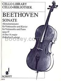 Sonata in A major op. 47 - cello & piano