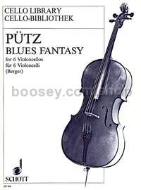 Blues Fantasy - 6 cellos (score & parts)