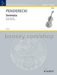 Serenata - 3 cellos (score & parts)