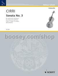 Sonata No. 3 in F major - cello & basso continuo