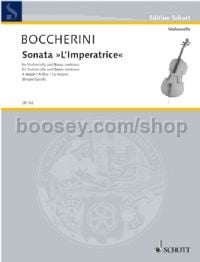 Sonata A ('L'Imperatrice') cello