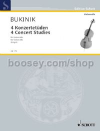 Bukinik Concert Studies (4) Berger Cello 