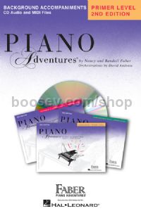 Piano Adventures: Primer Level, Second Edition CD - background accompaniments
