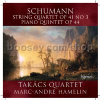 String Quartet No.3 in A major Op 41 No.3/Piano Quintet in E flat major Op 44 (Hyperion Audio CD)