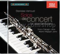 Solos De Concert - Works for Oboe & Piano (Dynamic  Audio CD)