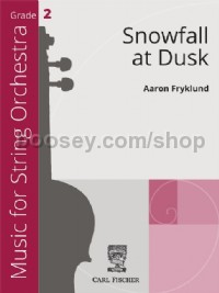 Snowfall at Dusk (String Orchestra Score & Parts)